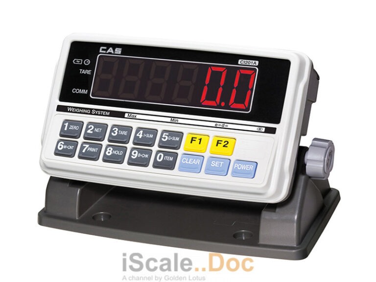 [User manual] Đầu cân điện tử CI-200A CAS