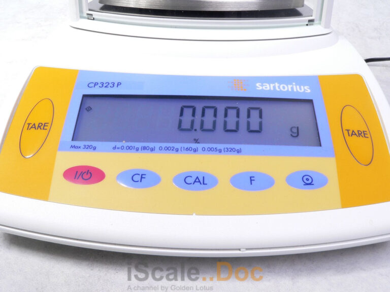 [User manual] Sartorius Cân phân tích CP series